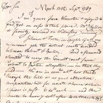 Samuel Livermore to John Langdon